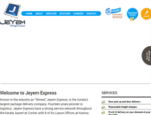 Tablet Screenshot of jeyemexpress.com